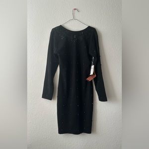 LITTLE BLACK EMBELLISHED DRESS (w/ tags ~ never been worn) 🖤✨